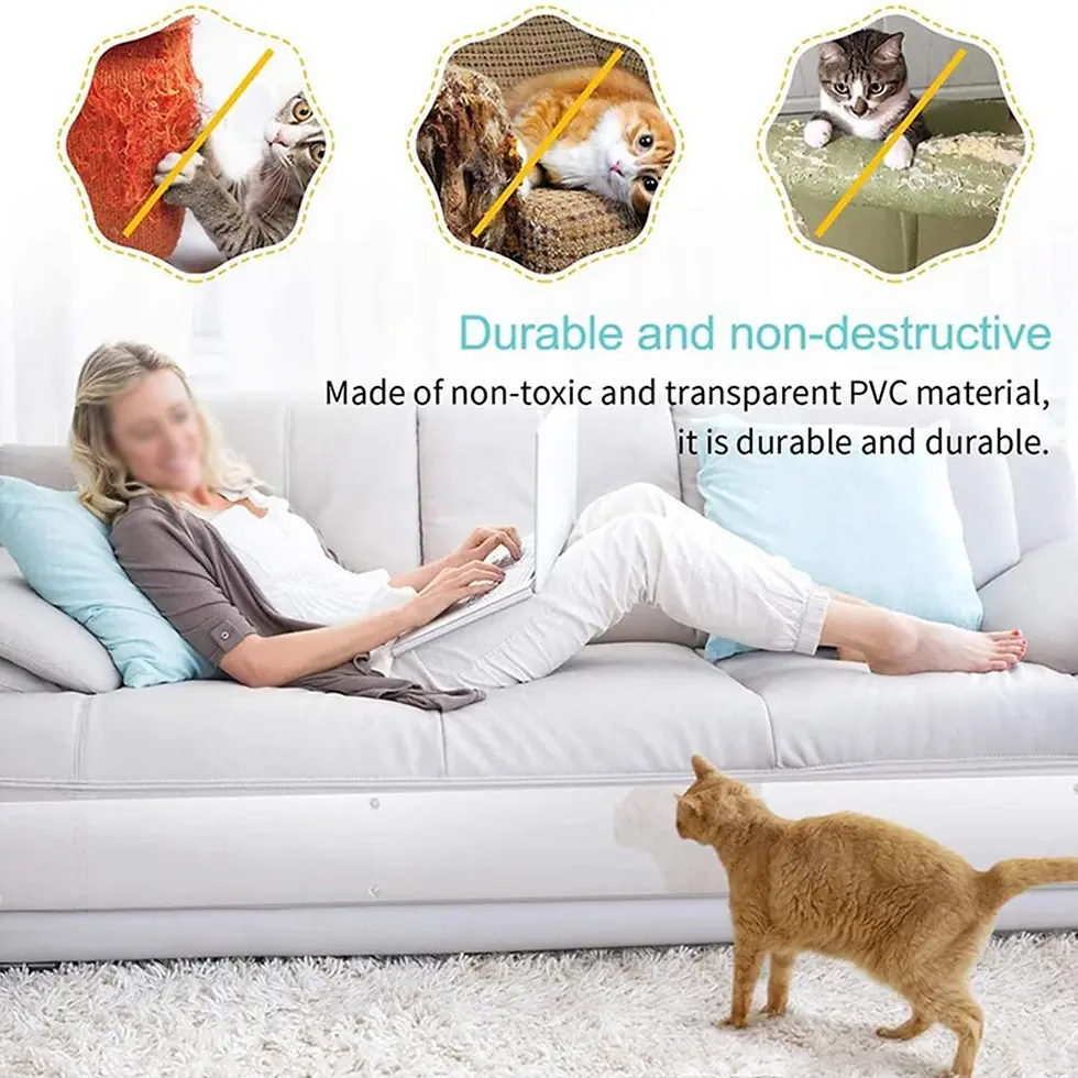 Thumbnail: Cat Sofa Anti-Scratch Stickers Cat House | Cat Collar | Cat Tree
