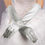 Thumbnail: 55cm Ladies Long Satin Gloves Opera Costume Bridal Party Prom Wedding Womens AUS