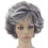 Thumbnail: Grandmother Wig Grey Silver Curls Grandma Granny Old Lady Woman Costume Party AU