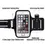 Thumbnail: Slim Arm Band Mobile Phone Holder Sport Running Jogging Gym Exercise Bag ArmBand