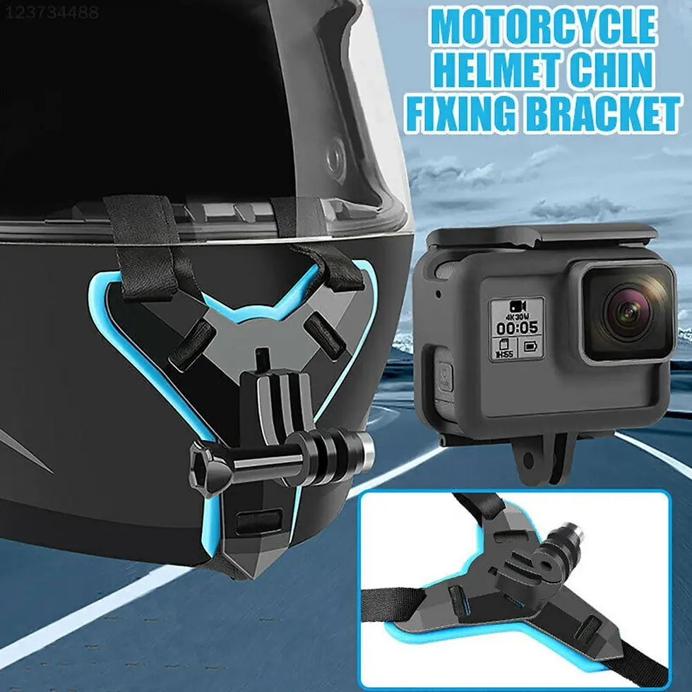 Thumbnail: Helmet Jaw Mount for GoPro | Sports Goods Online | Yoga Mat| Resistance Bands