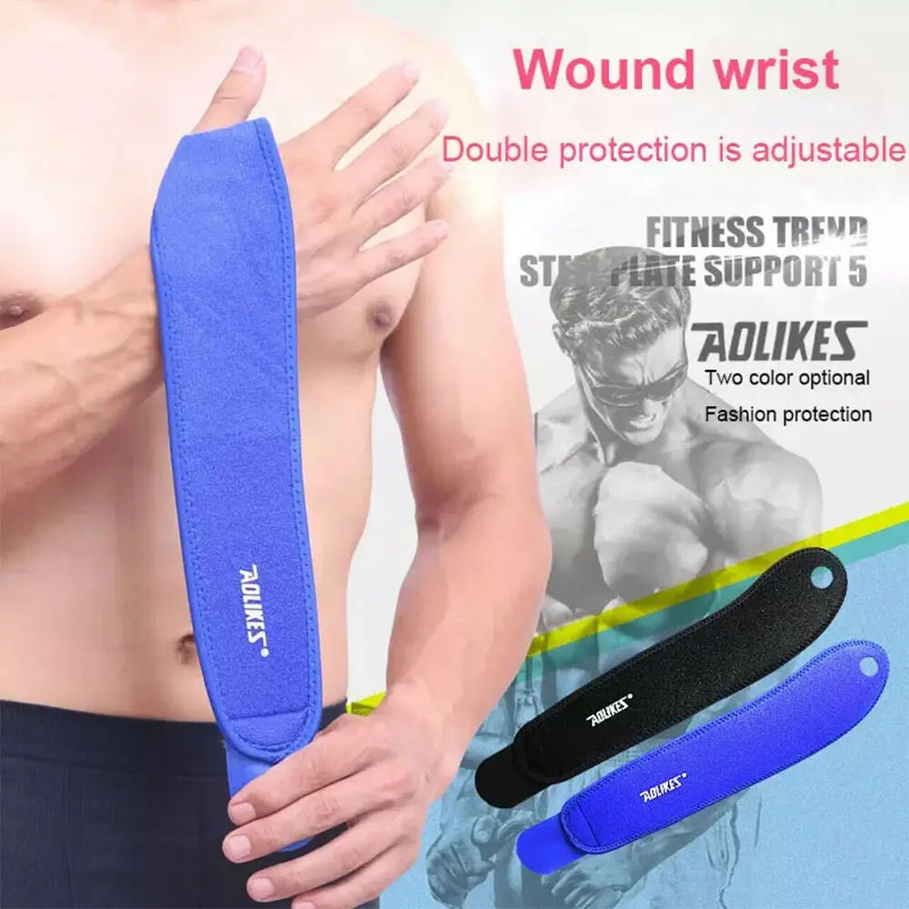 Adjustable Sports Wristband Protector Wrist Brace Wrap Support Gym Tennis Strap