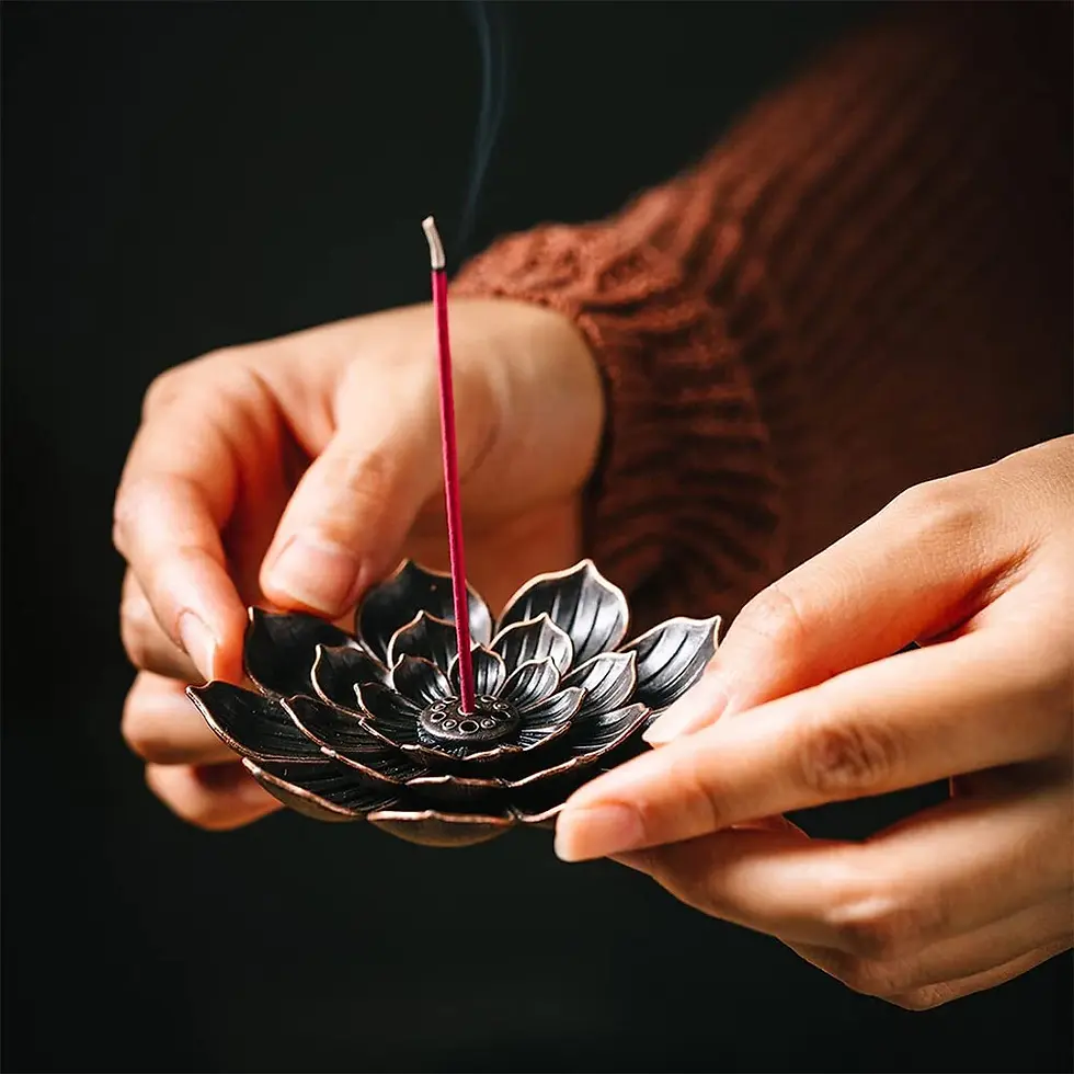 Thumbnail: Lotus Incense Burner Holder | Homeware Décor | Dining Chair Cover | Dining set