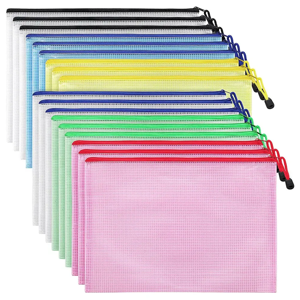 Mesh Zipper Document Bag | Desk Organizers | Laptop Backpack