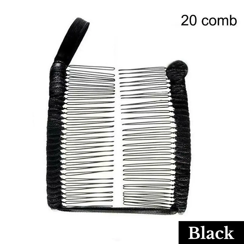 Thumbnail: Vintage Stretchable Banana Hair Clip | Hairdressing Accessories | Hair Clips