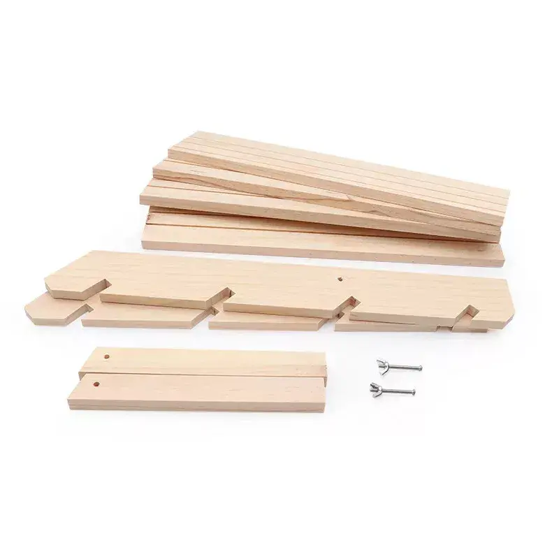 Thumbnail: Wooden Multi-Tier Jewelry Display Rack Fashion Products | Gold Bange