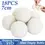 Thumbnail: 18Pcs Reusable Softener Natural Sheep Organic Fabric Wool Dryer Balls Laundry AU