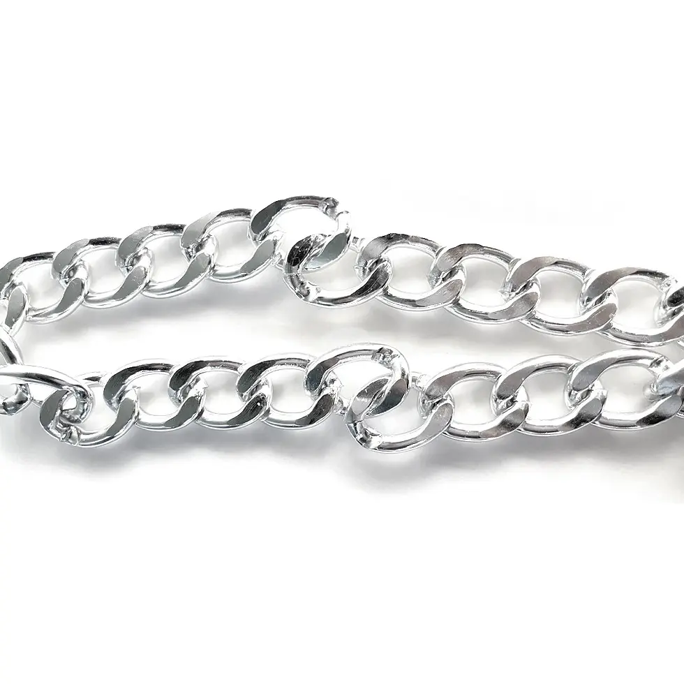 Thumbnail: Heavy Duty Chrome Dog Chain Collar Pet Products | Dog Clippers