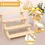Thumbnail: 3/4/5 Tiers Wooden Earring Display Rack Jewelry Rings Shelf Watch Stand Holder