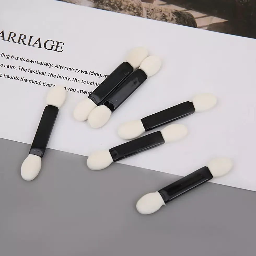 Thumbnail: Applicator Eyeshadow Brush Applicator Foam Double End Disposable Wand stick Tool