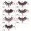 Thumbnail: 10Pairs 3D Natural Thick False Eyelashes Curly Eye Lashes Makeup Extension