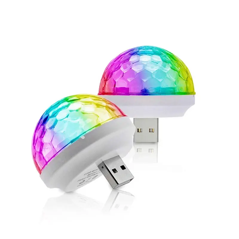 Thumbnail: RGB LED Disco Party Light Speakers, EarPods, Hi Fi Audio Phone Accessories