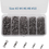 Thumbnail: Ball Bearing Swivel Hooks Box | Tools | Socket Set | Clamps | Tool Kit