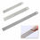 Thumbnail: 3PCS Metal Ruler Stainless Steel Double Sided 15/20/30CM Precision School Office