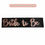 Thumbnail: Black Rose Gold Team Bride Hens Party Sash Sashes Girls Do Night Bachelorette AU