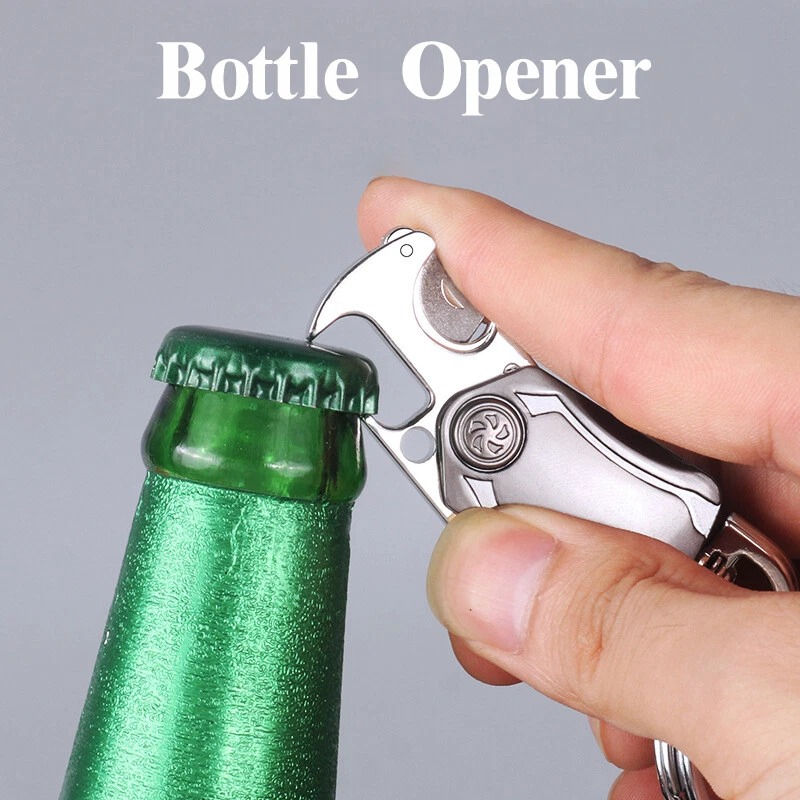 Thumbnail: Stylish Metal Car Keychain Car Led Lights | Car Bin | Car Cup Holder