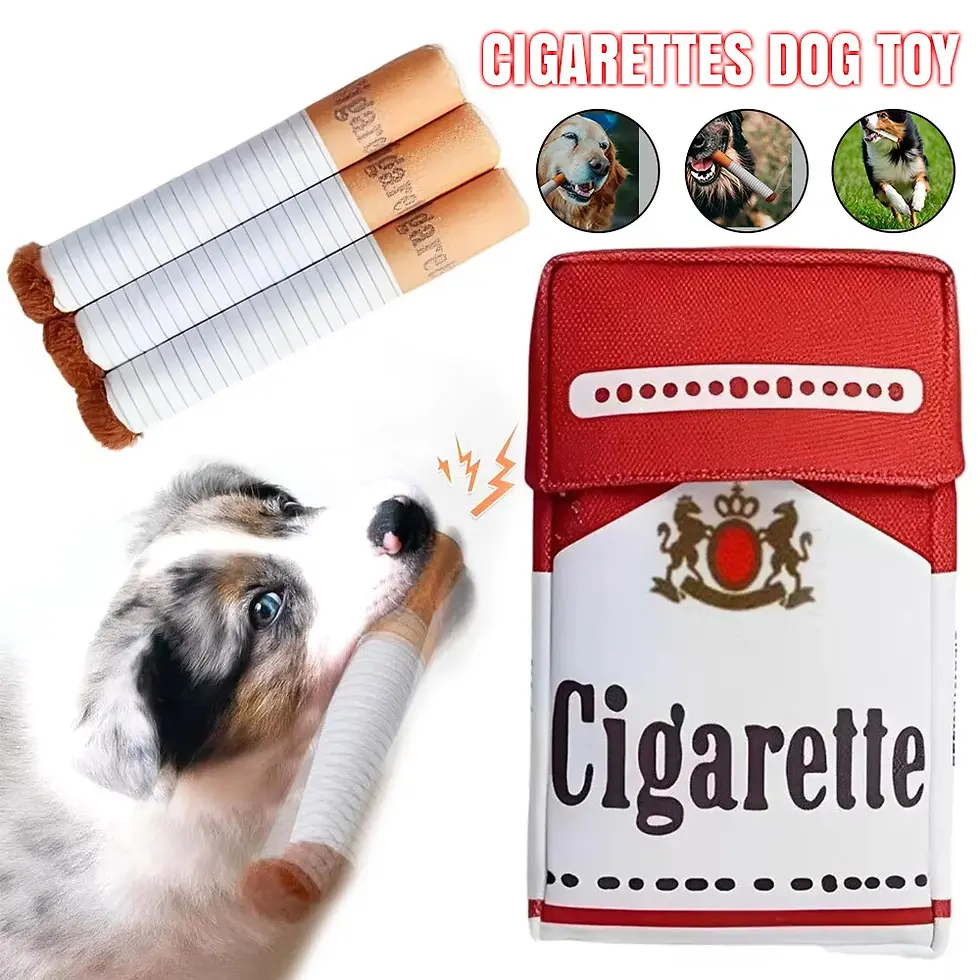 Thumbnail: Funny Squeaky Cigarette Dog Toy Pet Products | Dog Clippers