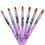 Thumbnail: 7pcs Round Head UV Gel Nail Acrylic Brush Hair Size No.2-14 Good for Starter Pen