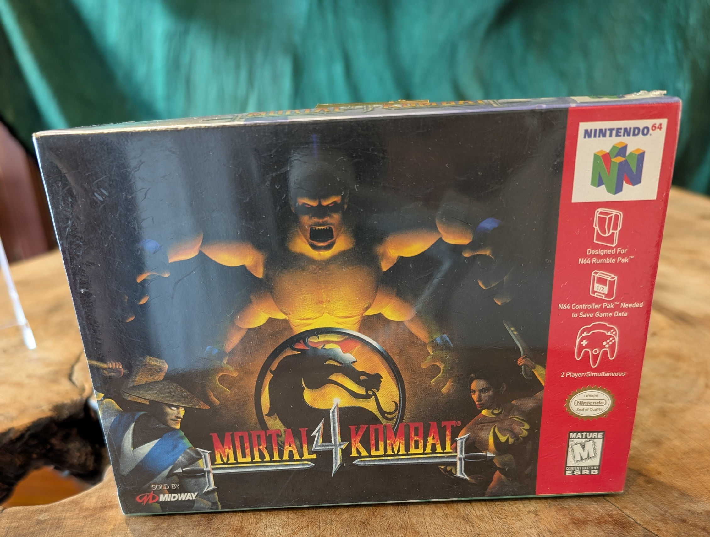 MORTAL KOMBAT 4 N64 NEW SEALED - Nintendo 64 NTSC