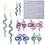 Thumbnail: 1X Silicone Snake Earring Resin Epoxy Mold Jewelry Pendant Eardrop Casting Mould