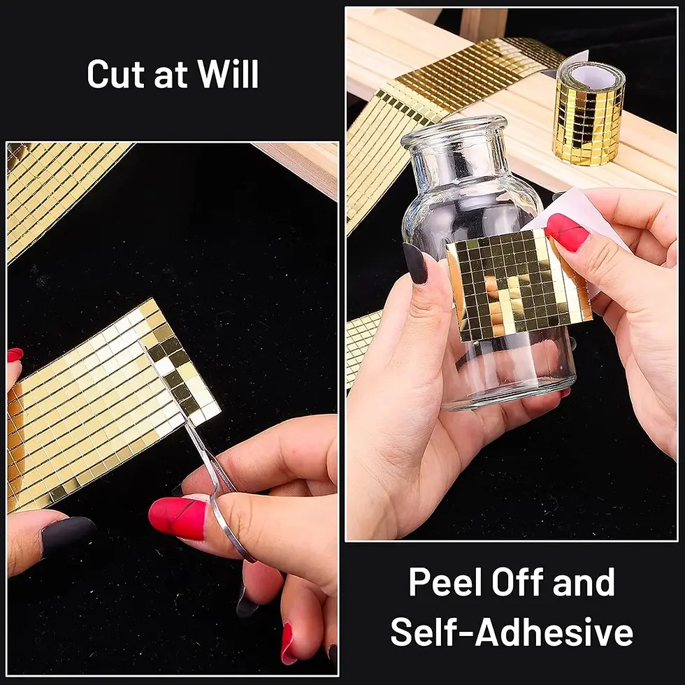 Thumbnail: Mini Mosaic Mirror Tiles | House Homewares | Door Mirror | Out Door Furniture