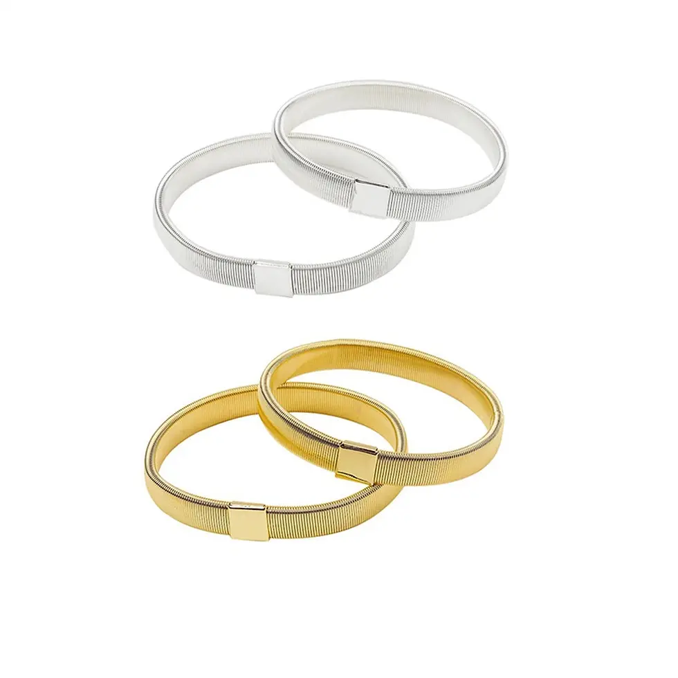 Thumbnail: 2~6pcs Shirt Sleeve Holders Arm Bands Elastic Armbands Men Ladies Gift Fashion