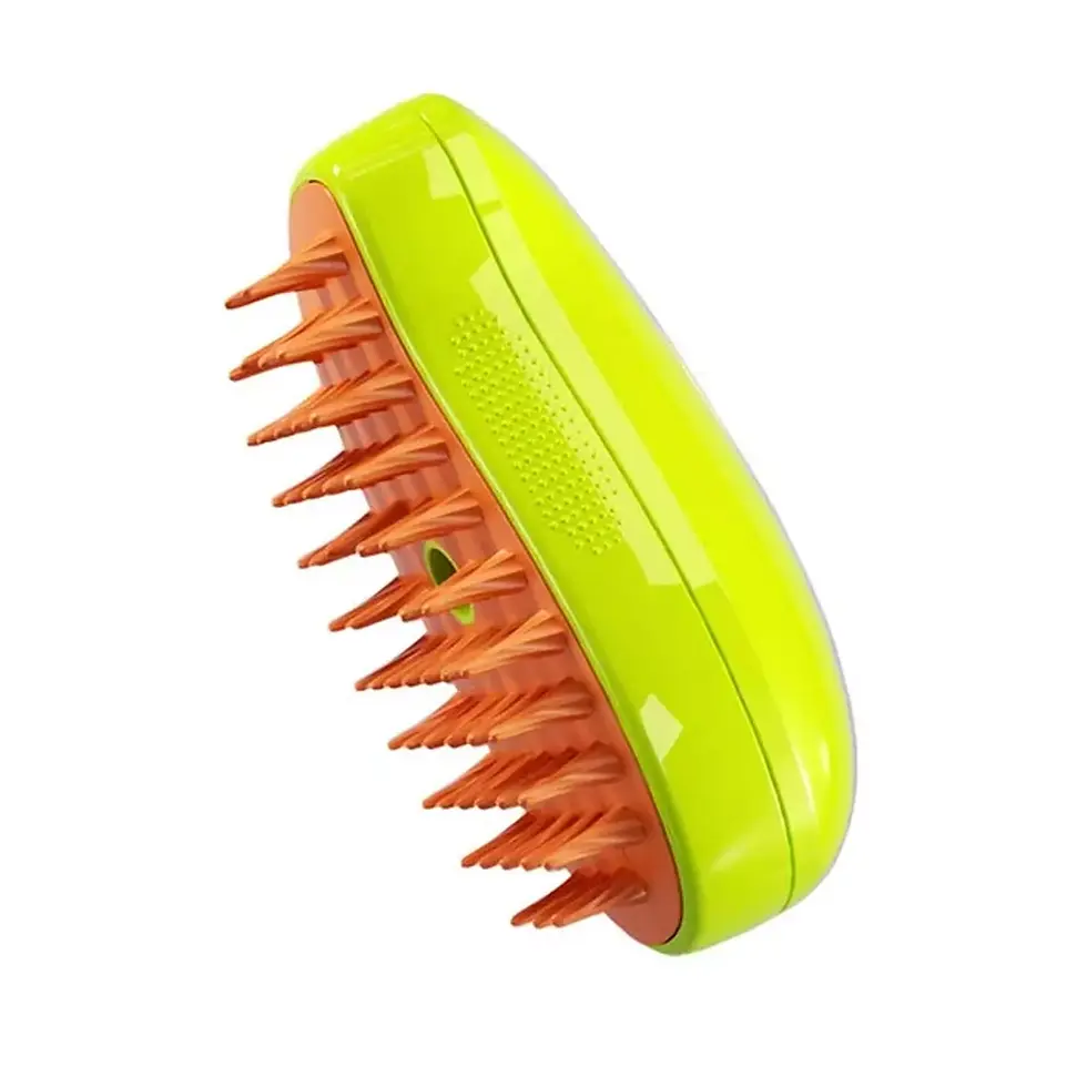 Thumbnail: 1/2xCat Steam Brush 3 In 1 Pet Electric Spray Massage Comb Pet Hair Removal Comb