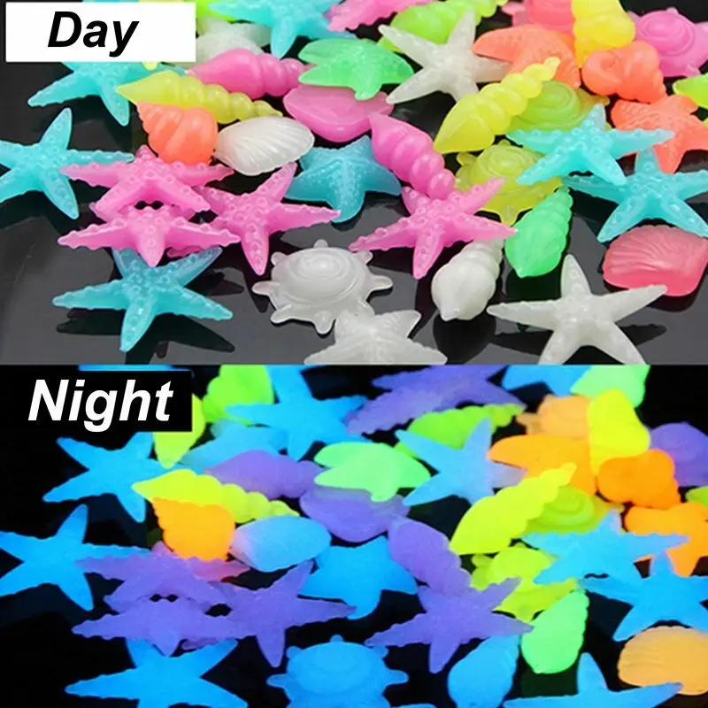 Thumbnail: Glow-in-the-Dark Pebble Stones Decor Bait Shop Near me | Fishing Lures