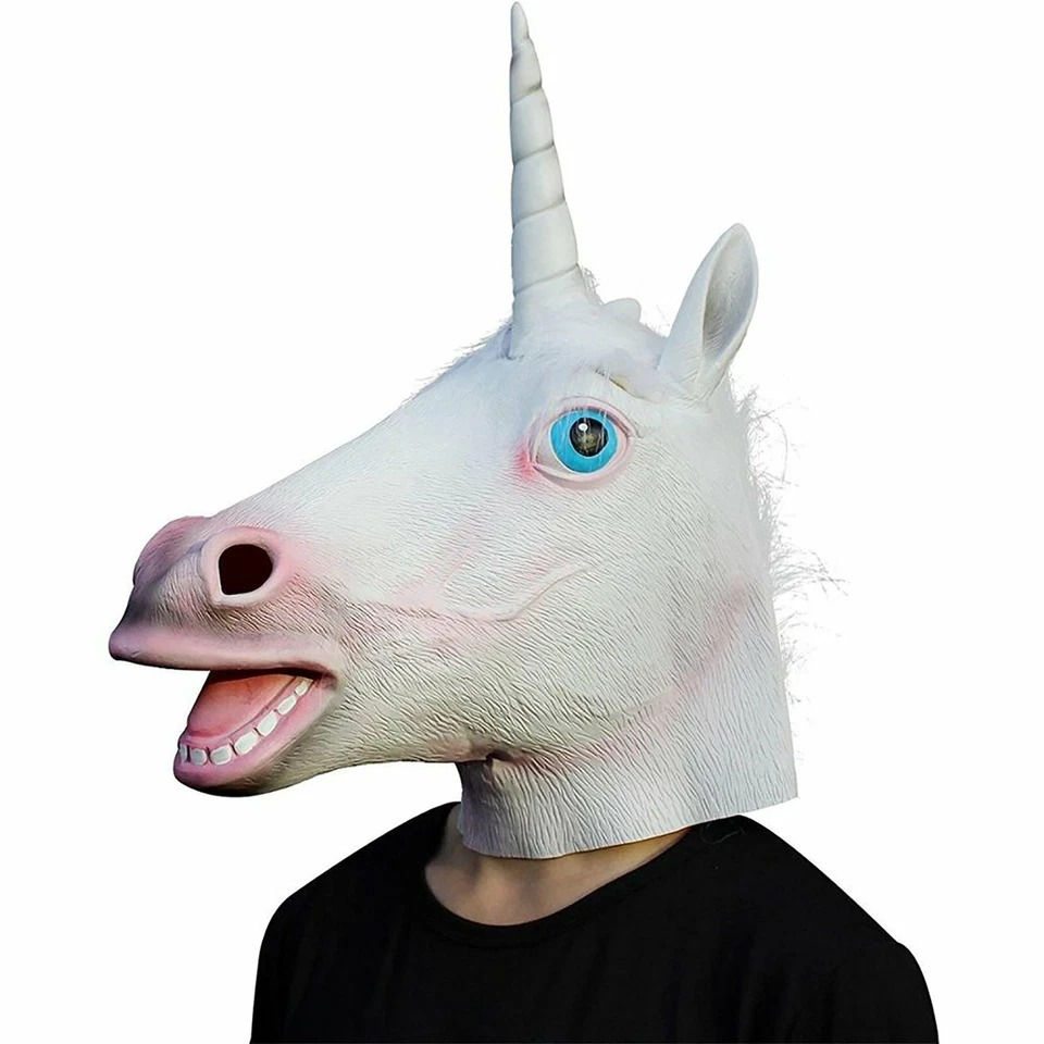 Thumbnail: Horse Head Latex Mask – Creepy Halloween Novelties | Party shop | Fancy Dress