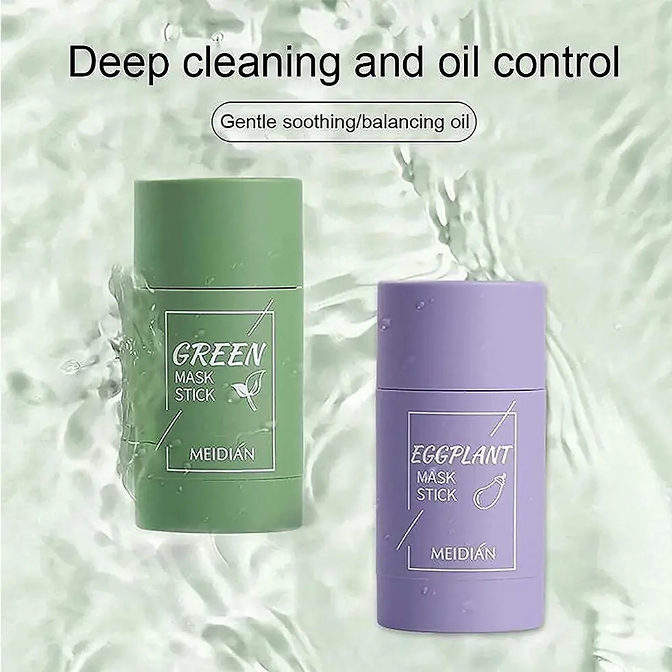 Thumbnail: Natural Green Tea Clay Mask | Makeup Bag | Mascara| Jewellery Box | Lip Liner