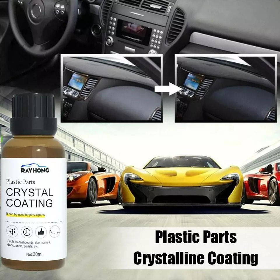 Thumbnail: Plastic Parts Crystal Coating Refresher Car Led Lights | Car Bin | Car Cup Holder