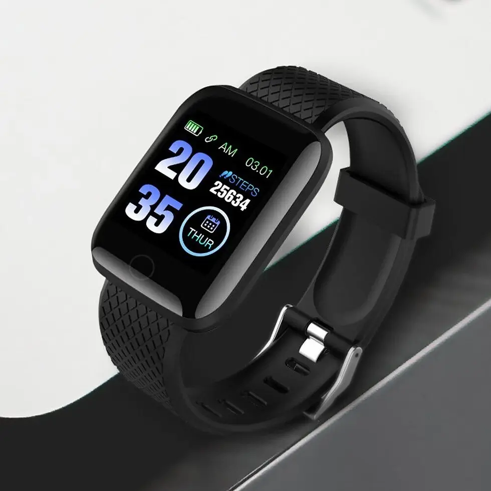 Thumbnail: Sports Smart Watch Bracelet Heart Rate Blood Pressure Fitness Tracker