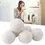Thumbnail: 6-12Pcs Reusable Softener Natural Sheep Organic Fabric Wool Dryer Balls Laundry