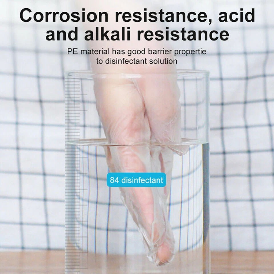 Thumbnail: Disposable Transparent Plastic Food Handling Gloves Pet Products