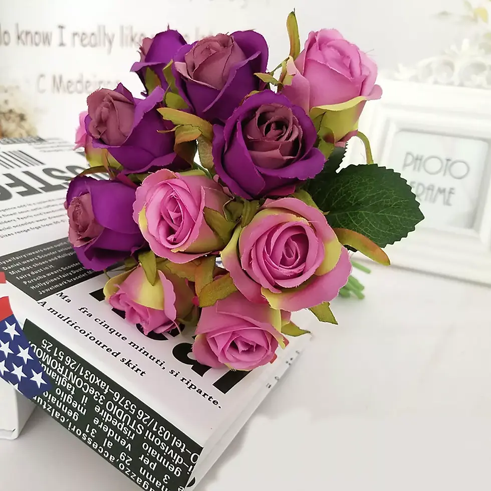 Thumbnail: Artificial Rose Bouquet | Homeware Décor | Dining Chair Cover | Dining set