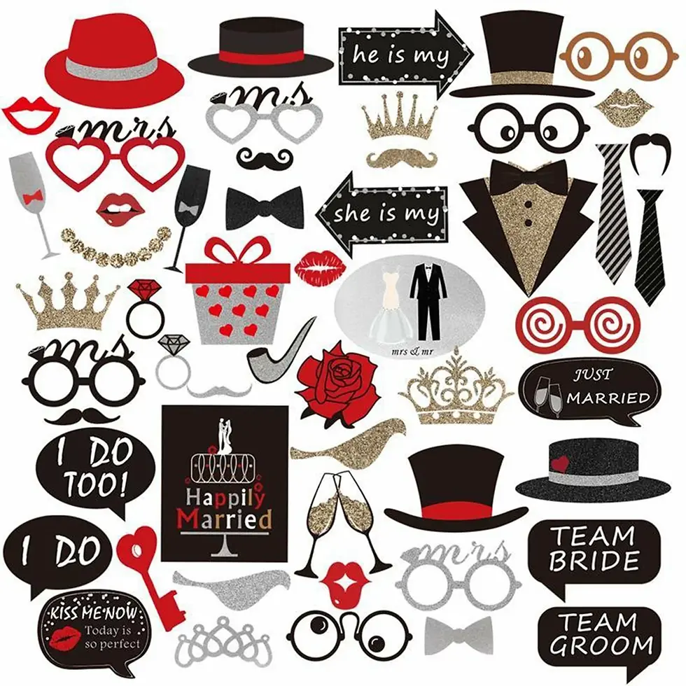 Thumbnail: Photo Booth Photobooth Props | Party Bags | Hens Parties | Photo Booth