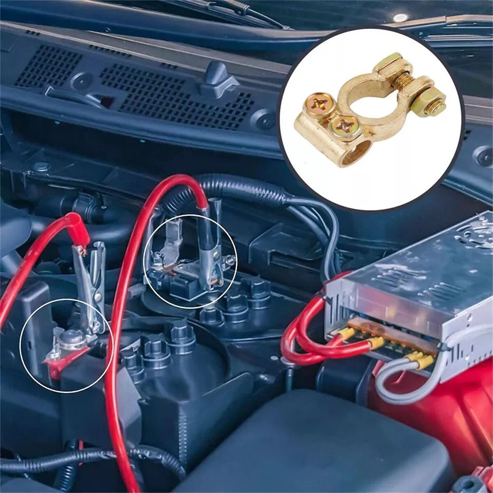 Thumbnail: Battery Terminal Clamps Car Van | Car Led Lights | Car Bin | Car Cup Holder