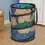 Thumbnail: 2Pcs Large Foldable Laundry Washing Clothes Storage Bag Hamper Basket Organiser