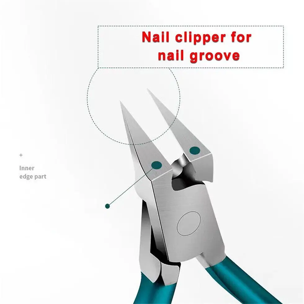 Thumbnail: Heavy Duty Large Ingrown Toenail Clippers Nail Polish | Nail Art |