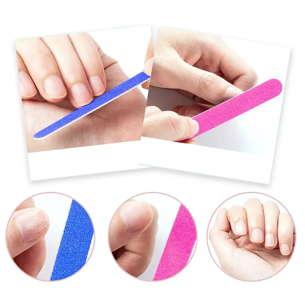 Thumbnail: Disposable Double-Sided Nail Files Nail Polish, Nail Art, French Nails, Nail Clippers, Fake Nails