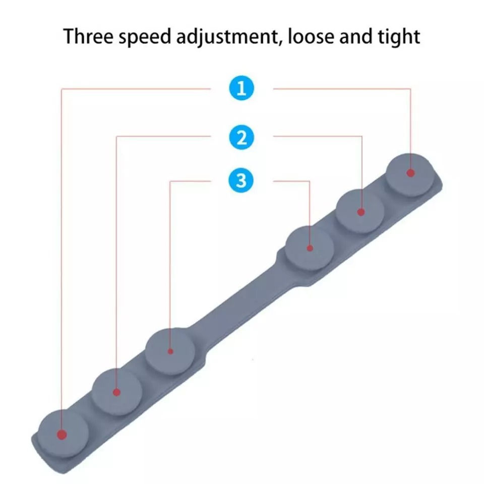 Thumbnail: 16X Extended Silicone Bands Anti-Tightening Strap for Masks to Prevent Ear Pain