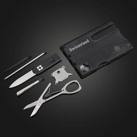 Multi Tool Credit Card Car Led Lights | Car Bin | Car Cup Holder