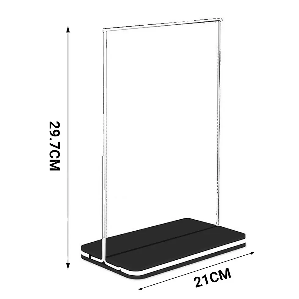 Thumbnail: A4 Double Sided Sign Holder | Desk Organizers | Laptop Backpack