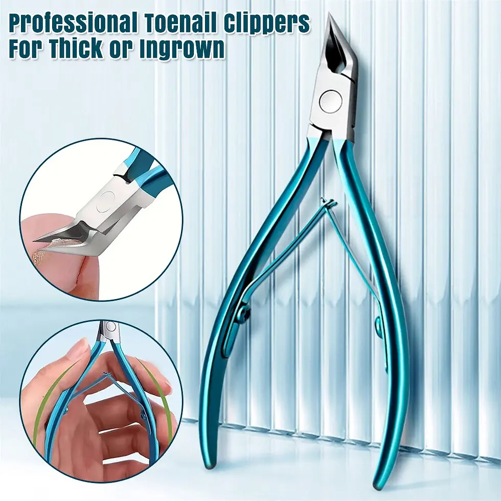 Thumbnail: Heavy Duty Large Ingrown Toenail Clippers Nail Polish | Nail Art |