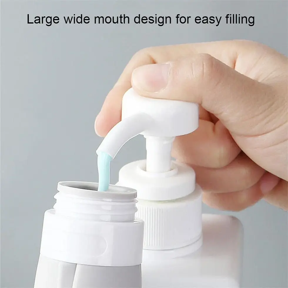 Thumbnail: Silicone Travel Lotion Bottle Makeup Bag | Eyeliner | Mascara