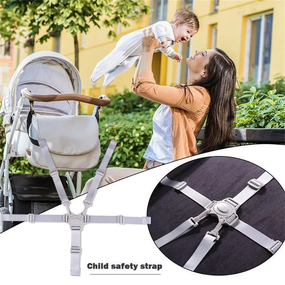 High Chair Safety Harness Straps | Baby Monitor | Travel Pram | Baby Car Seat