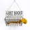 Thumbnail: Lost Socks Laundry Sign And Basket Wall-Mounted Lost Sock Organizer Laundry Room