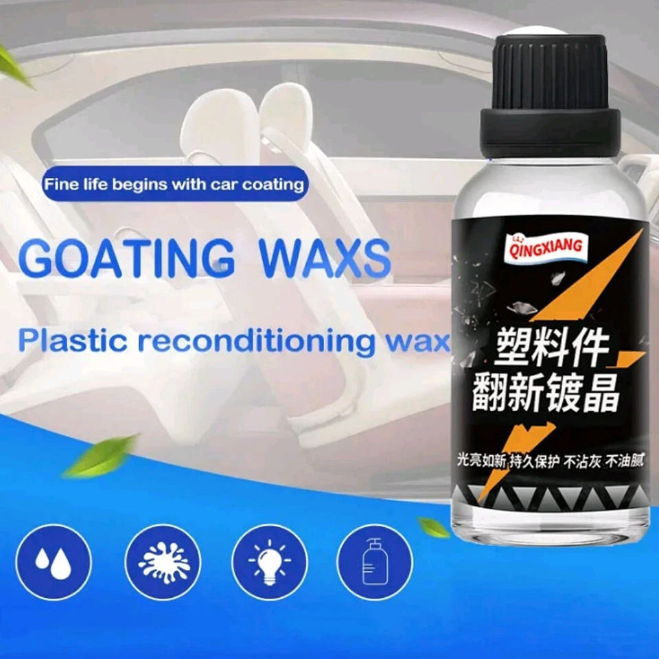 Thumbnail: Car Plastic Restorer Back To Black Gloss Cleaner Polish Repair Coating Renovator