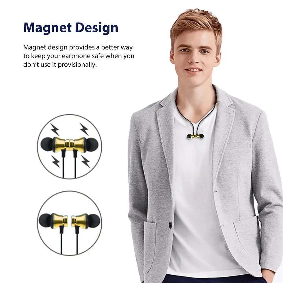 Thumbnail: Sweatproof Wireless Sport Earphones | Audio and Visual equipment | Car Charger