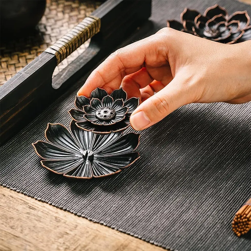 Thumbnail: Lotus Incense Burner Holder | Homeware Décor | Dining Chair Cover | Dining set